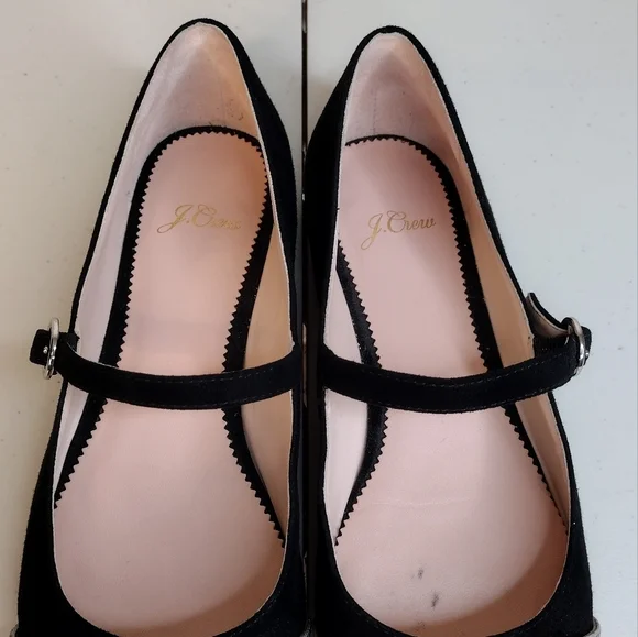J. Crew Velvet Marina Holiday Jane With Jewels Embellished Flat Loafers Size 8.5 - Picture 7 of 13